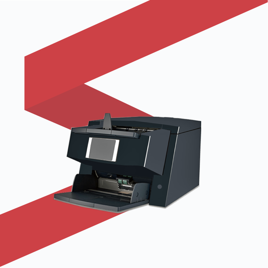 Production scanner with A4+, A3+ format for mass digitization with ADF cradle. The scanner will be perfect for scanning cards.